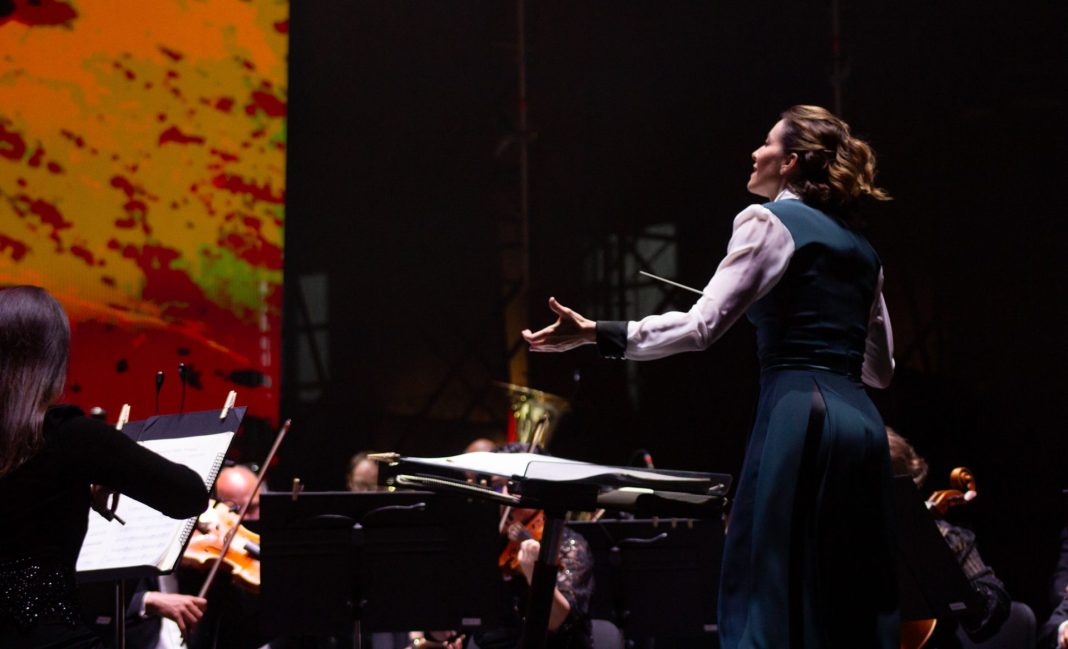 El concierto de Alondra de la Parra y la Orquesta Filarmónica de las Américas se consolidó como uno de los eventos más destacados del festival. Foto: Diana Miranda.