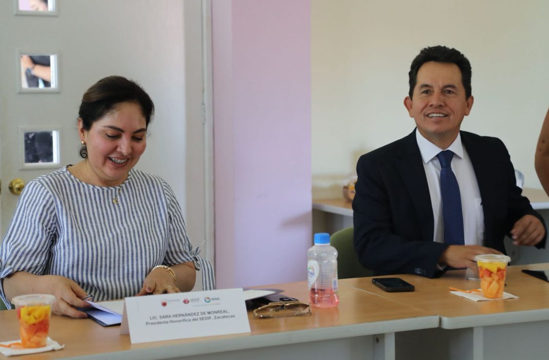 Las autoridades del SEDIF y el Poder Judicial trabajaron en conjunto. Foto: Cortesía.