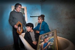 Manuel Díaz Pérez y familia. Transición de Manu. Proyecto Nuevas familias. Real del Monte, Hidalgo. Agosto 2019. Foto: Lizeth Arauz /Xquendafoto.