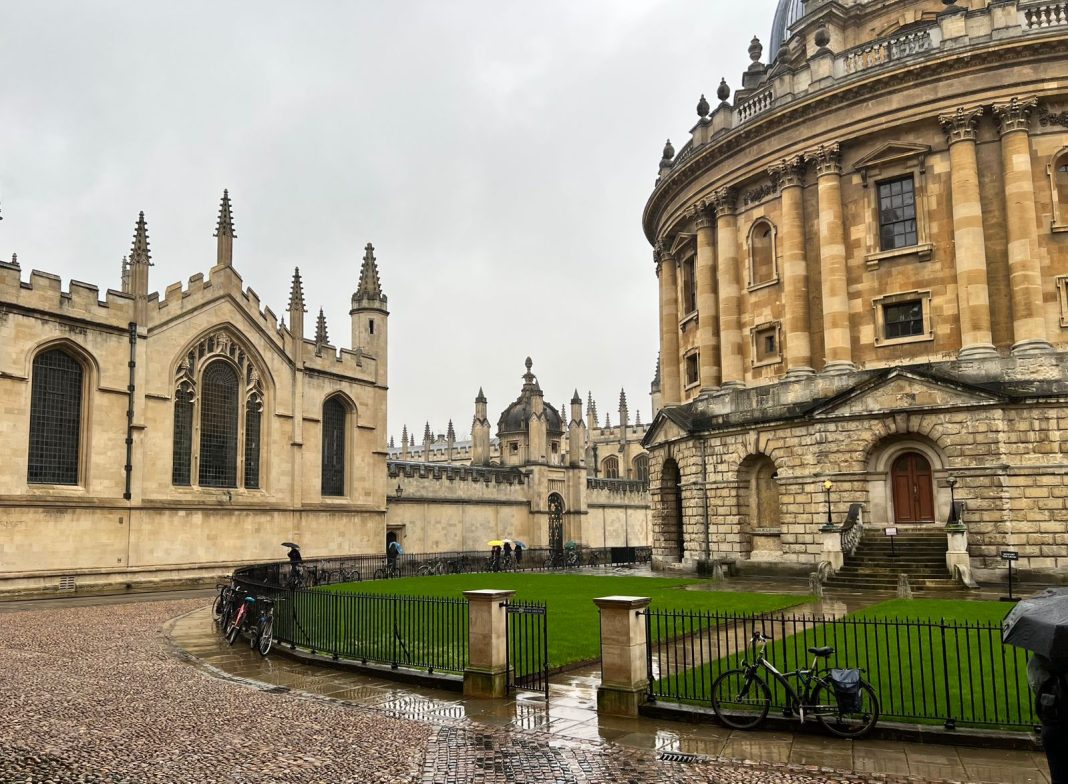 Biblioteca de la Cámara Radcliffe, Oxford, GB. Foto Juan Carlos Macias Berumen.