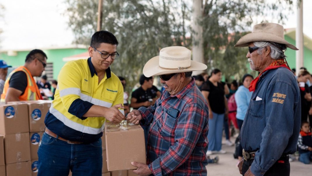 Newmont Peñasquito señaló que continuará promoviendo iniciativas orientadas al desarrollo social y económico de las comunidades. Foto: Cortesía.