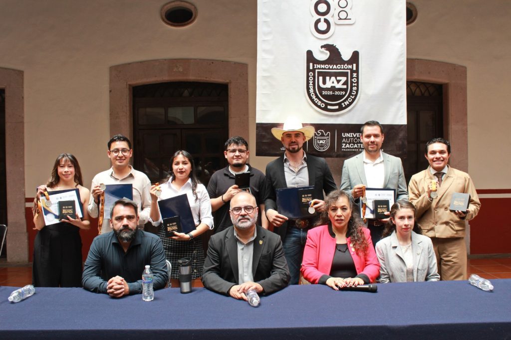 Siete jóvenes de la UAZ reciben medallas en el 3er Concurso ...