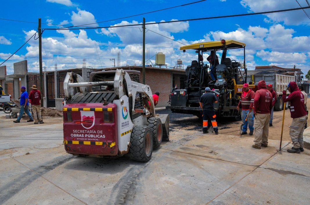 Las acciones de pavimentación beneficiarán a familias de las comunidades Malpaso, Tenango y Tayahua, así como a la cabecera municipal. Foto: Godezac.