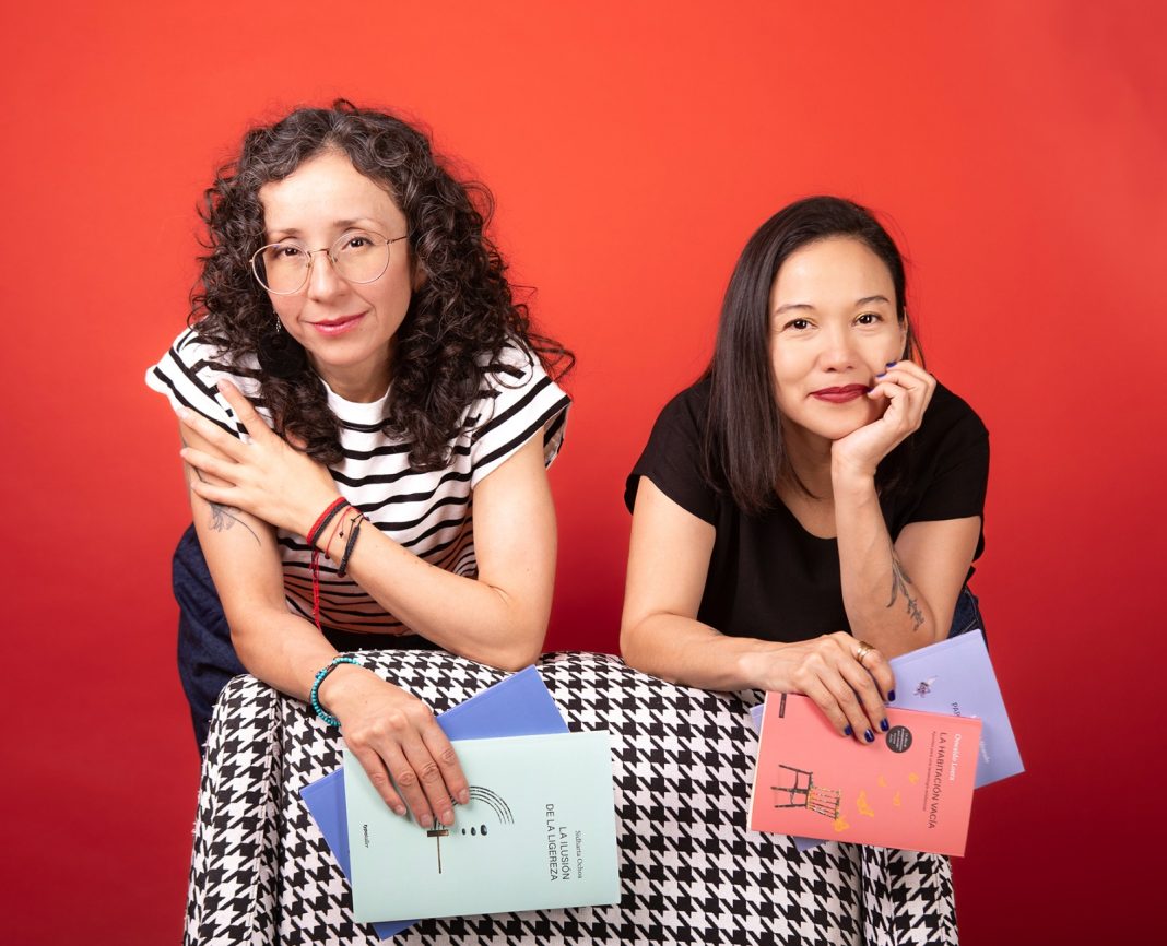 Lily Preciado y Marlene Zertuche, directoras de Typotaller. Foto de Paula Ricci Kunst