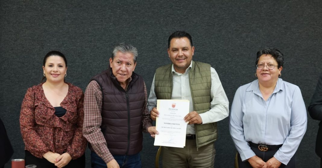 David Monreal anunció que, a partir de agosto, las infancias recibirán la beca Rita Cetina, con una dispersión de 2 mil 500 pesos por menor. Foto: Godezac