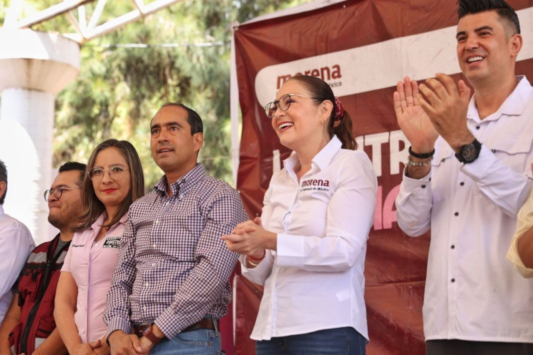 Verónica Díaz refrendó su respaldo a la presidenta Claudia Sheinbaum. Foto: Cortesía